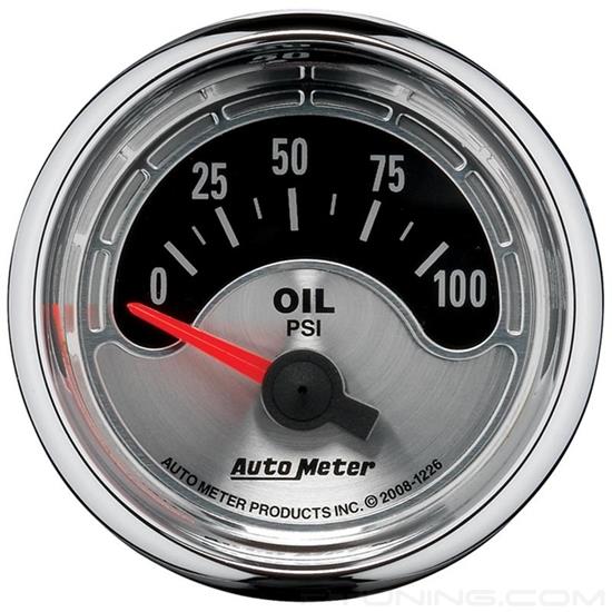 Picture of American Muscle Series 2-1/16" Oil Pressure Gauge, 0-100 PSI