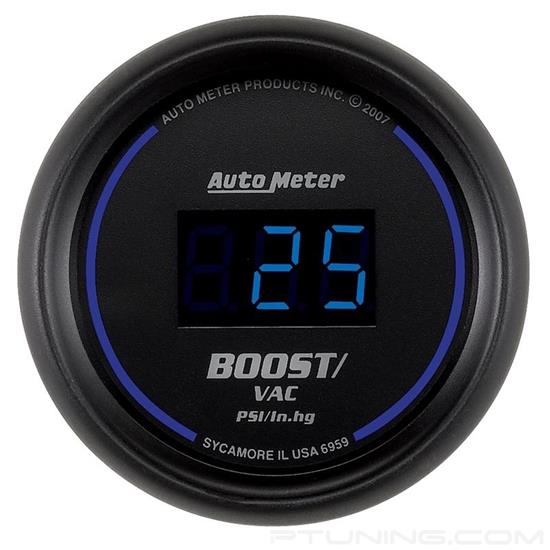 Picture of Cobalt Digital Series 2-1/16" Boost/Vacuum Gauge, 30 In Hg/30 PSI