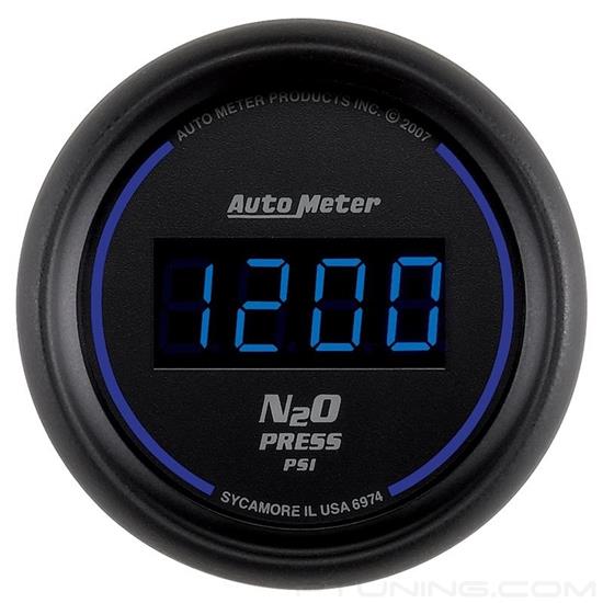 Picture of Cobalt Digital Series 2-1/16" Nitrous Pressure Gauge, 0-1600 PSI