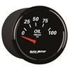 Picture of Designer Black II Series 2-1/16" Oil Pressure Gauge, 0-100 PSI