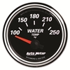 Picture of Designer Black II Series 2-1/16" Water Temperature Gauge, 100-250 F