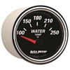 Picture of Designer Black II Series 2-1/16" Water Temperature Gauge, 100-250 F