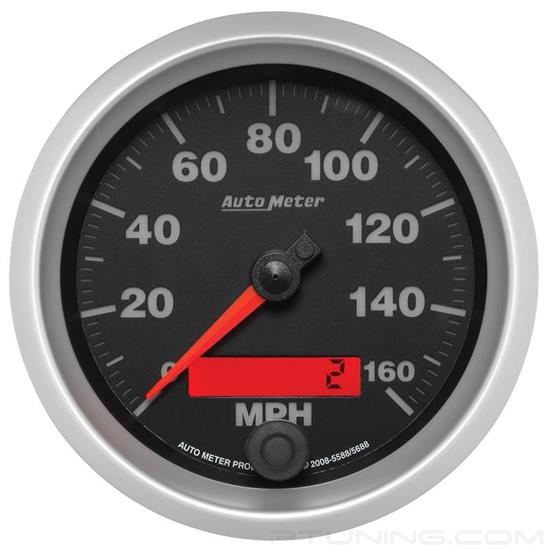 Picture of Elite Series 3-3/8" Speedometer Gauge, 0-160 MPH