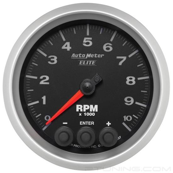 Picture of Elite Series 3-3/8" In-Dash Tachometer Gauge, 0-10,000 RPM