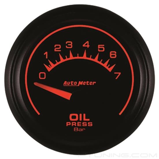 Picture of ES Series 2-1/16" Oil Pressure Gauge, 0-7 BARS
