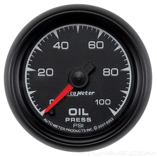 Picture of ES Series 2-1/16" Oil Pressure Gauge, 0-100 PSI
