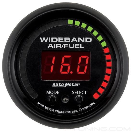 Picture of ES Series 2-1/16" Wideband Pro Air/Fuel Ratio Gauge, 6:1-20:1 AFR