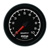 Picture of ES Series 3-3/8" In-Dash Tachometer Gauge, 0-10,000 RPM