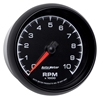 Picture of ES Series 3-3/8" In-Dash Tachometer Gauge, 0-10,000 RPM