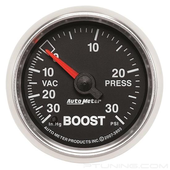 Picture of GS Series 2-1/16" Boost/Vacuum Gauge, 30 In Hg/30 PSI