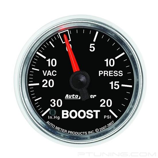 Picture of GS Series 2-1/16" Boost/Vacuum Gauge, 30 In Hg/20 PSI