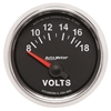 Picture of GS Series 2-1/16" Voltmeter Gauge, 8-18V