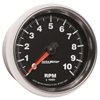 Picture of GS Series 3-3/8" In-Dash Tachometer Gauge, 0-10,000 RPM