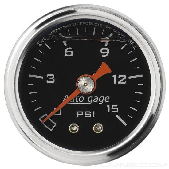 Picture of Auto Gage Series 1-1/2" Pressure Gauge, 0-15 PSI
