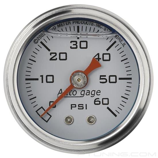 Picture of Auto Gage Series 1-1/2" Pressure Gauge, 0-60 PSI
