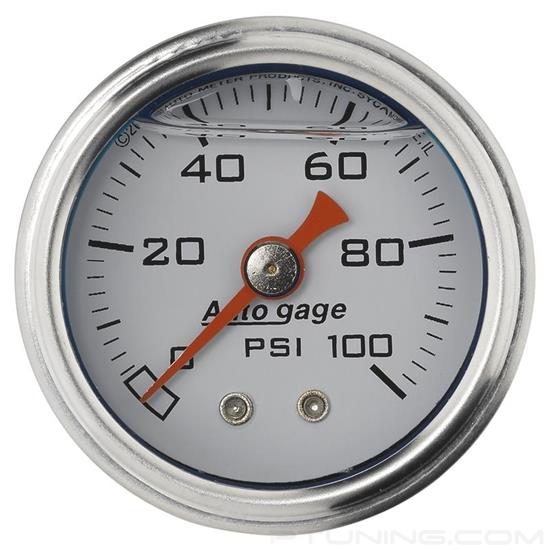 Picture of Auto Gage Series 1-1/2" Pressure Gauge, 0-100 PSI
