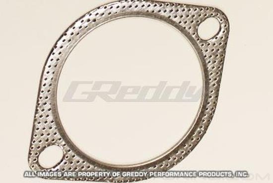 Picture of Oval 2-Bolt Exhaust Gasket (3.15" ID)