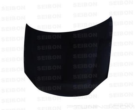 Picture of OE-Style Carbon Fiber Hood with Shaved Emblem