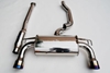 Picture of Q300 Stainless Steel Cat-Back Exhaust System with Split Rear Exit