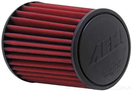 Picture of DryFlow Synthetic Air Filter - Red, Round, Tapered