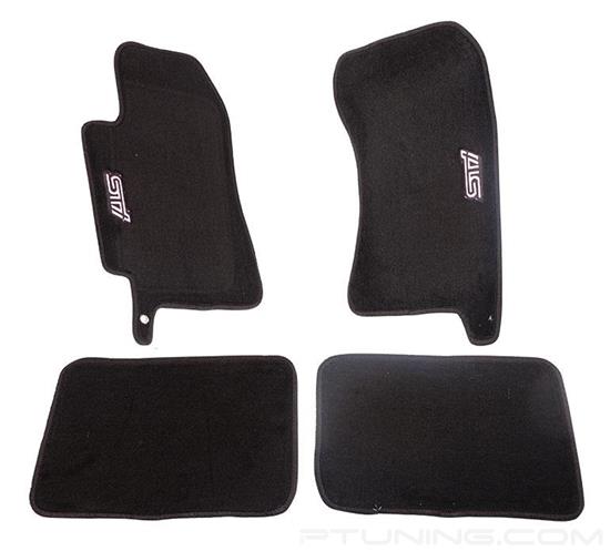 Picture of Floor Mats with STI Logo - Black (4 Piece)