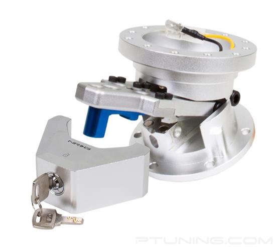 Picture of Steering Wheel Quick Tilt System with Lock - Silver