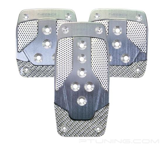 Picture of Aluminum Sport Pedal M/T - Gunmetal/Silver Carbon