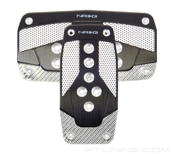 Picture of Aluminum Sport Pedal A/T - Black/Silver Carbon