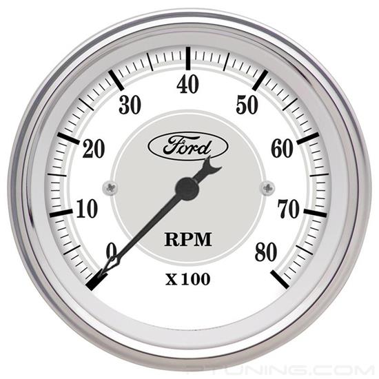 Picture of Ford Masterpiece Series 3-1/8" In-Dash Tachometer Gauge, 0-8,000 RPM