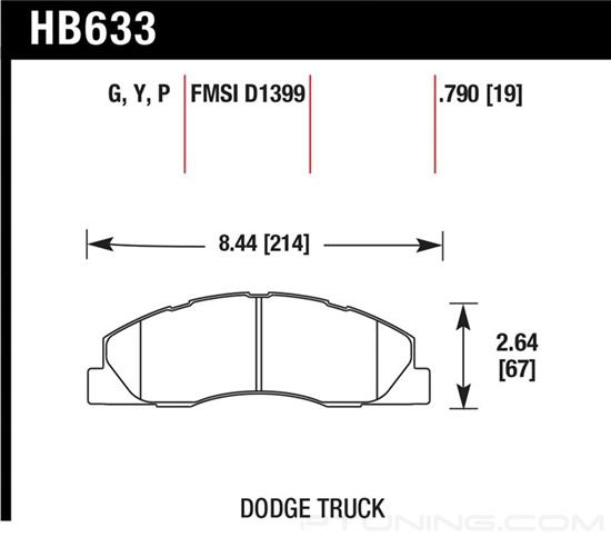 Picture of Light Truck and SUV Front Brake Pads