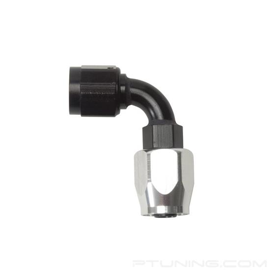 Picture of Full Flow 4AN 90 Degree Hose End - Black/Silver