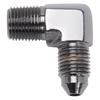 Picture of 3AN to 1/8" NPT Male 90 Degree Brake Adapter Fitting - Black