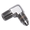 Picture of 3AN to 1/8" NPT Male 90 Degree Brake Adapter Fitting - Black