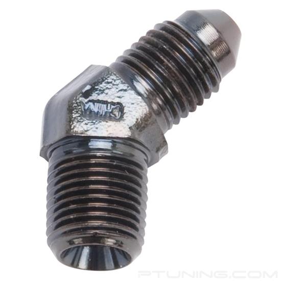 Picture of 3AN to 1/8" NPT Male 45 Degree Brake Adapter Fitting - Black