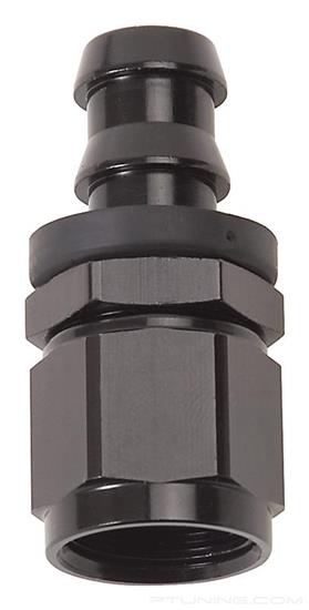 Picture of Twist-Lok 4AN Straight Hose End - Black