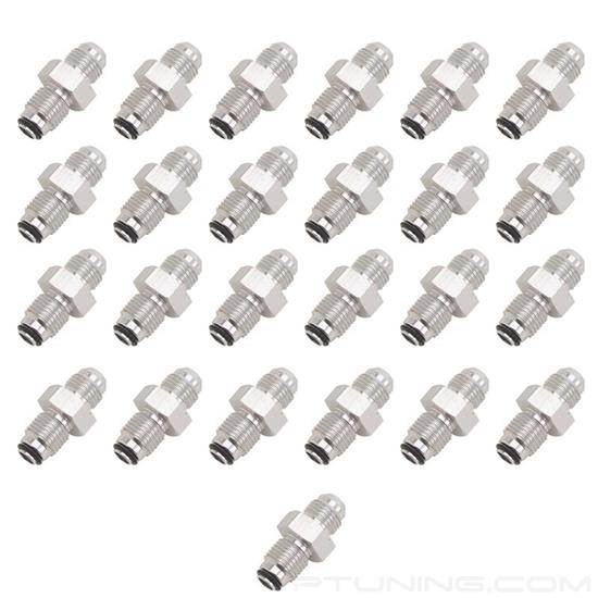 Picture of PowerFlex 6AN Male to 11/16"-18 O-Ring Seal Adapter Fitting - Aluminum (Pack of 25)