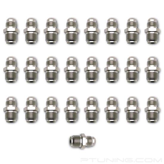 Picture of PowerFlex 6AN Male to 11/16"-18 Inverted Flare Adapter Fitting - Zinc Plated (Pack of 25)