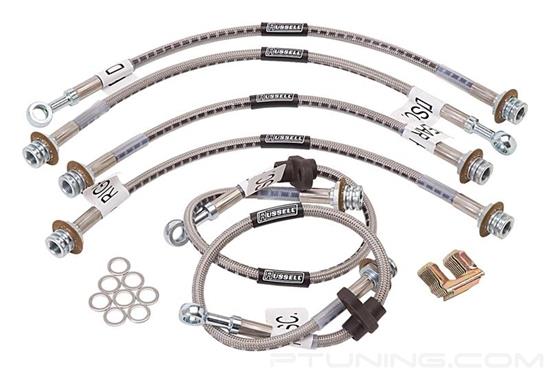 Picture of Street Legal Stainless Steel Braided Brake Line Kit (Set of 6)