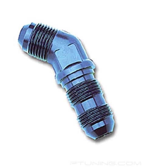 Picture of 6AN 45 Degree Flare Bulkhead Fitting - Blue