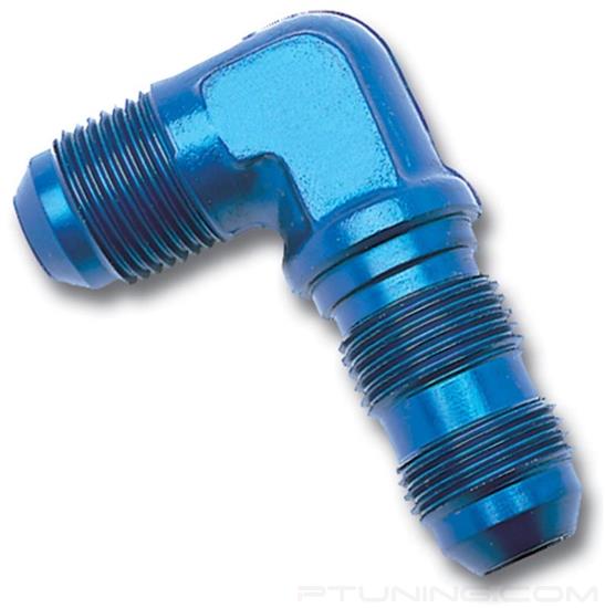 Picture of 3AN 90 Degree Flare Bulkhead Fitting - Blue