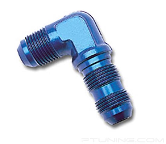 Picture of 6AN 90 Degree Flare Bulkhead Fitting - Blue