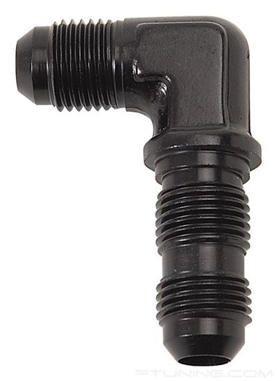 Picture of 6AN 90 Degree Flare Bulkhead Fitting - Black