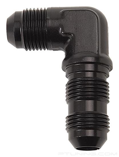 Picture of 8AN 90 Degree Flare Bulkhead Fitting - Black
