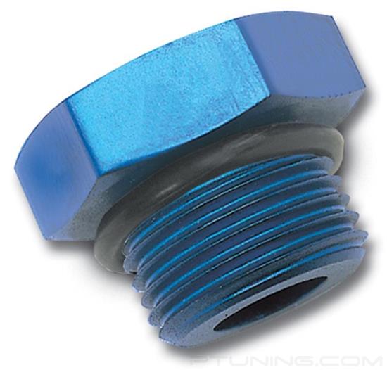 Picture of 4AN Straight Thread Plug - Blue