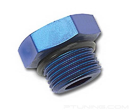 Picture of 6AN Straight Thread Plug - Blue