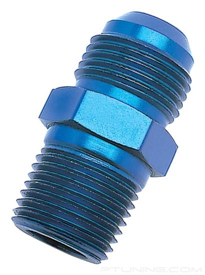 Picture of 12AN to 3/4" NPT Straight Flare to Pipe - Blue