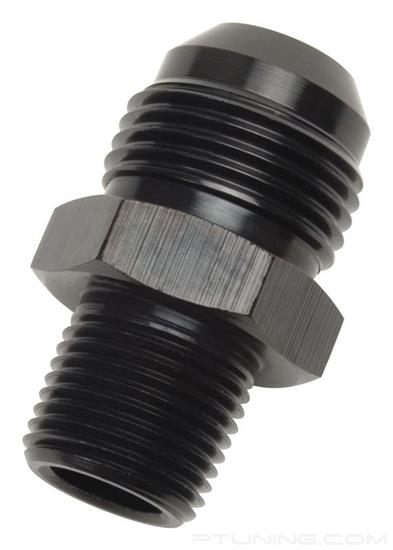 Picture of 12AN to 3/4" NPT Straight Flare to Pipe - Black