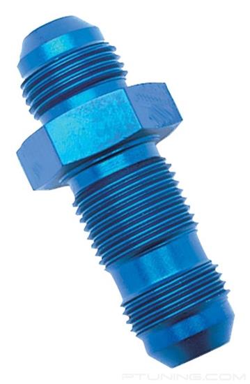Picture of 3AN Straight Flare Bulkhead Fitting - Blue