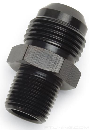 Picture of ADAPTER FITTING #6 AN Male FLARE TO 1/2" NPT Male BLK - Black