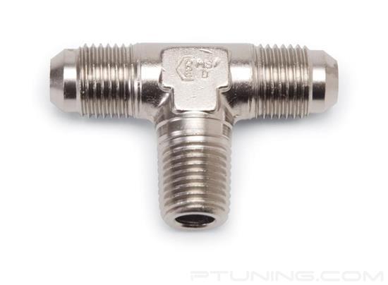 Picture of 6AN to 3/8" NPT Flare to Pipe Tee Fitting - Endura